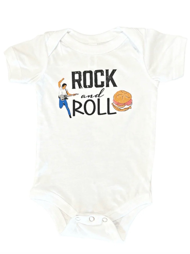 New Jersey Rock And Roll Onesie Stretch Cotton Onsie